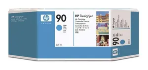 Inkjet cart.pro "DesignJet 4000" tiskárnu, HP "Nr.90" Cyan, 225ml
