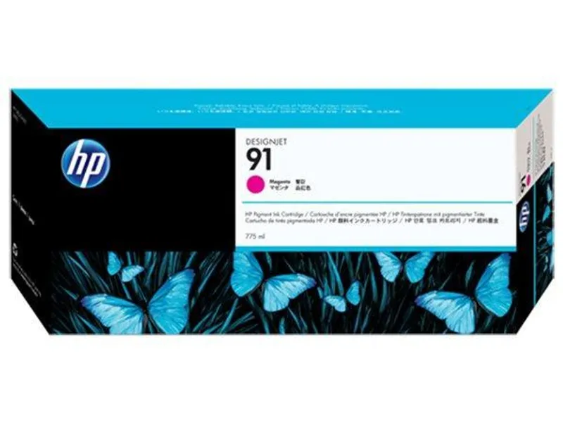 Główne zdjęcie produktu Inkjet cart.pro "DesignJet Z6100, Z6100ps" tiskárny, HP "Nr.91" Magenta, 775ml