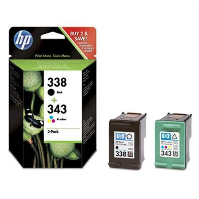 Główne zdjęcie produktu Inkjet cart.pro "DesJet 460 mobil, 5740, 6540d" tiskárny, HP "Nr.338/343" Černá, Barevná