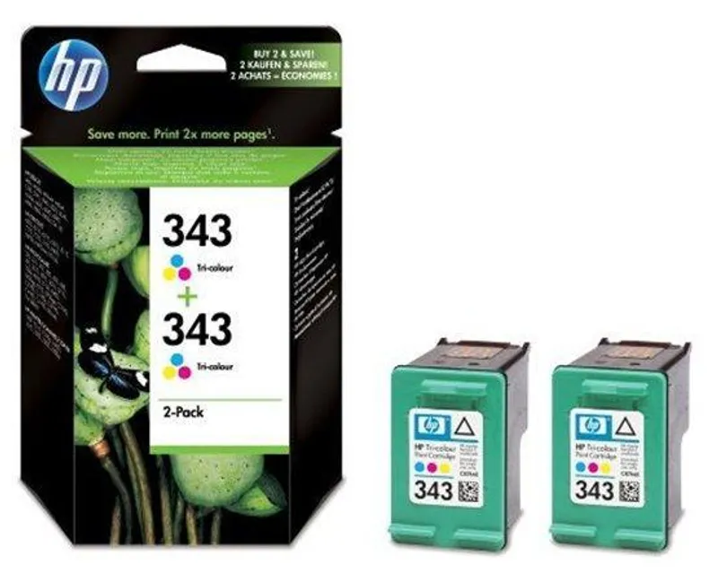 Główne zdjęcie produktu Inkjet cart.pro "DeskJet 5740, 6540" tiskárny, HP "Nr.343" Barevná, 2x7ml