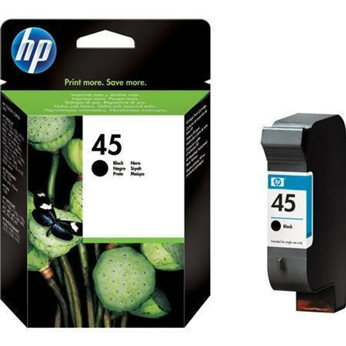 Główne zdjęcie produktu Inkjet cart.pro "DeskJet 710c, 720c, 815c" tiskárny, HP "Nr..45" Černá, 42ml