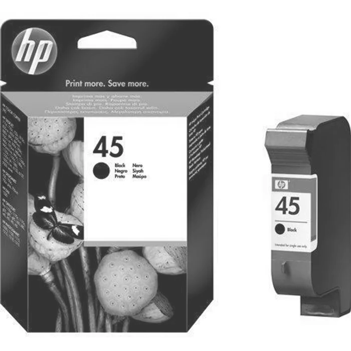 Główne zdjęcie produktu Inkjet cart.pro "DeskJet 710c, 720c, 815c" tiskárny, HP "Nr..45" Černá, 42ml