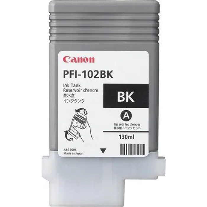 Główne zdjęcie produktu Inkjet cart.pro "iPF500, 600, 700" tiskárny, CANON Černá, 130ml