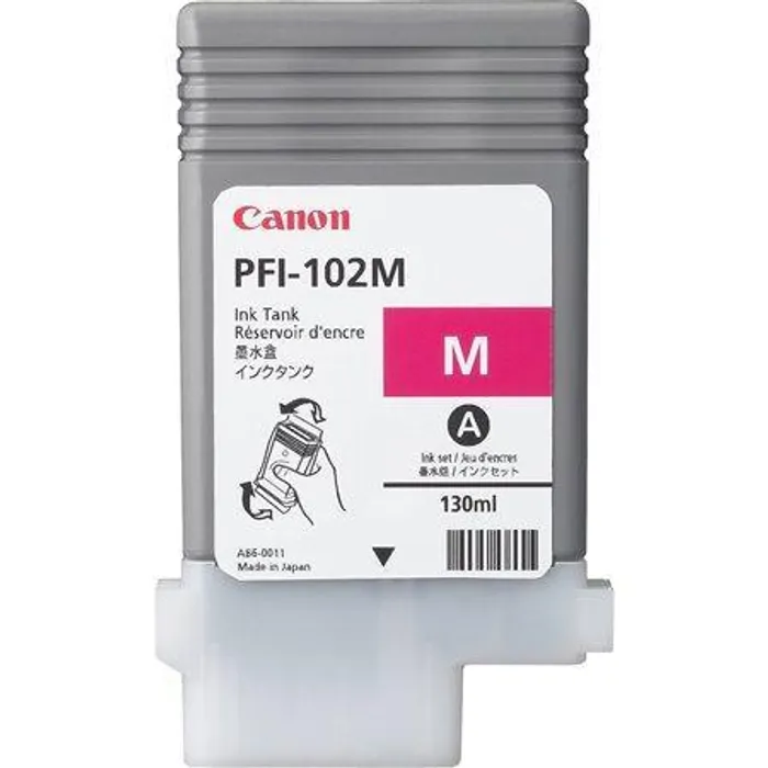 Główne zdjęcie produktu Inkjet cart.pro "iPF500, 600, 700" tiskárny, CANON Magenta, 130ml
