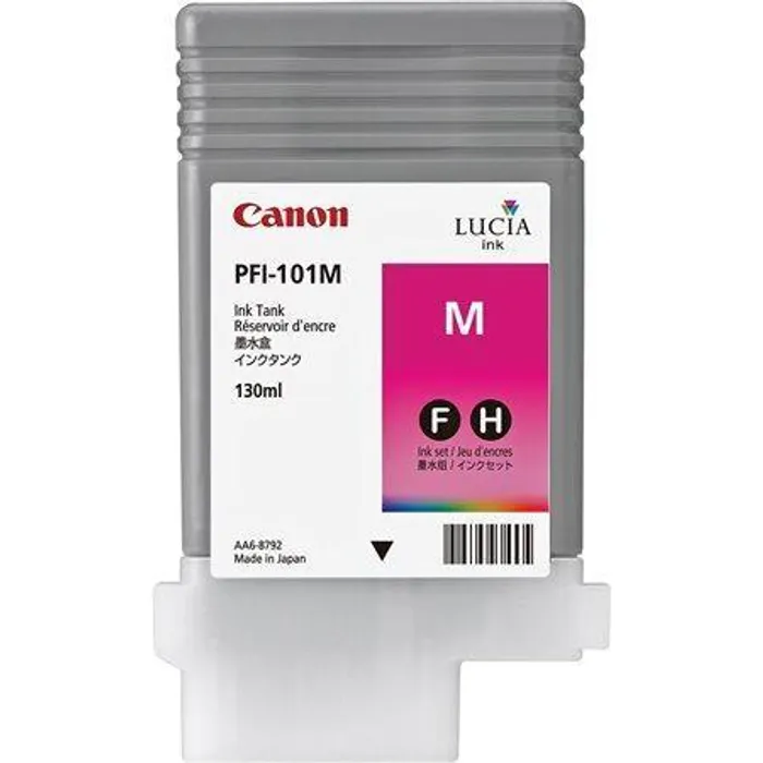 Główne zdjęcie produktu Inkjet cart.pro "iPF5100, 6100" tiskárny, CANON Magenta, 130ml