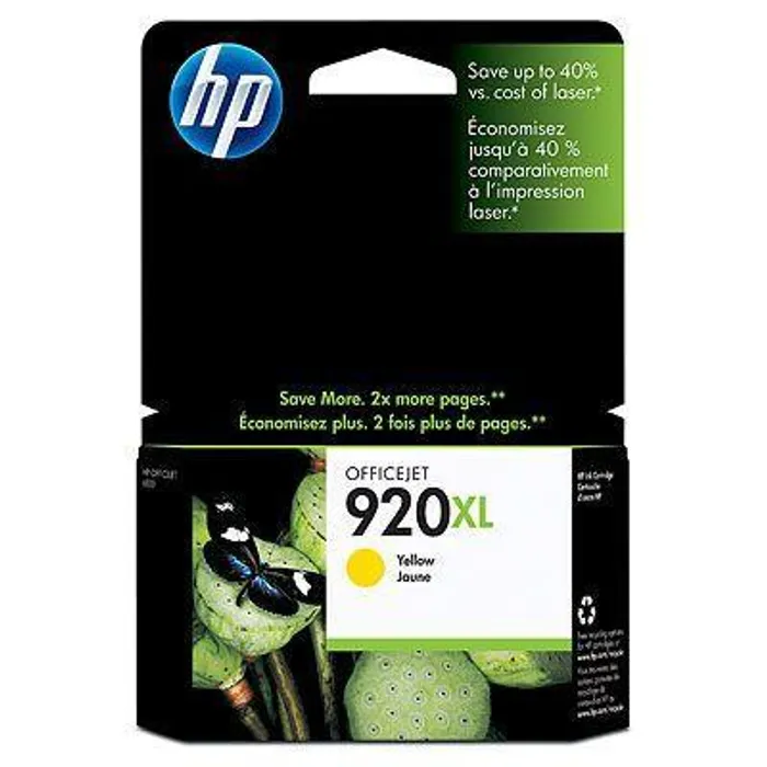 Główne zdjęcie produktu Inkjet cart.pro "OfficeJet 6000, 6500" tiskárny, HP "Nr.920xl" Žlutá, 700 stran