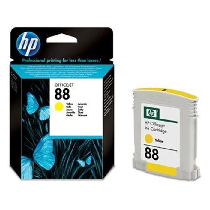 Główne zdjęcie produktu Inkjet cart.pro "OfficeJet Pro K550" tiskárnu, HP "Nr.88" Žlutá, 9ml