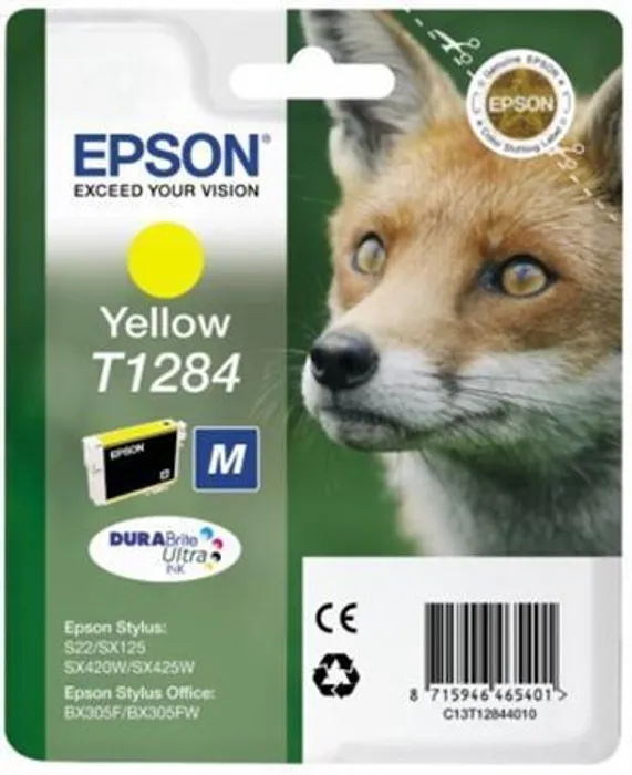 Główne zdjęcie produktu Inkjet cart.pro "Stylus S22, SX125, SX420W" tiskárny, EPSON Žlutá, 3,5ml