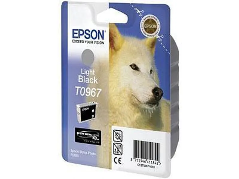 Główne zdjęcie produktu Inkoustová cart. pro tiskárnu "StylusPhoto R2880", EPSON Světlá černá, 11,4ml