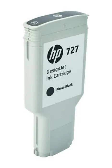 Główne zdjęcie produktu Inkoustová cartridge HP 727, do tiskárny DesignJet T930/T1530/T2530, fotografická černá, 3