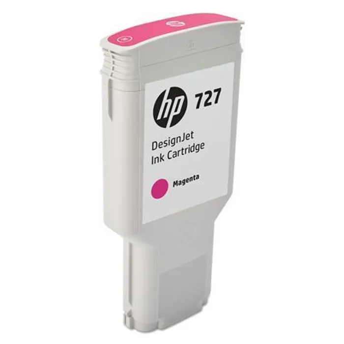 Główne zdjęcie produktu Inkoustová cartridge HP 727, do tiskárny DesignJet T930/T1530/T2530, purpurová, 300 ml, HP
