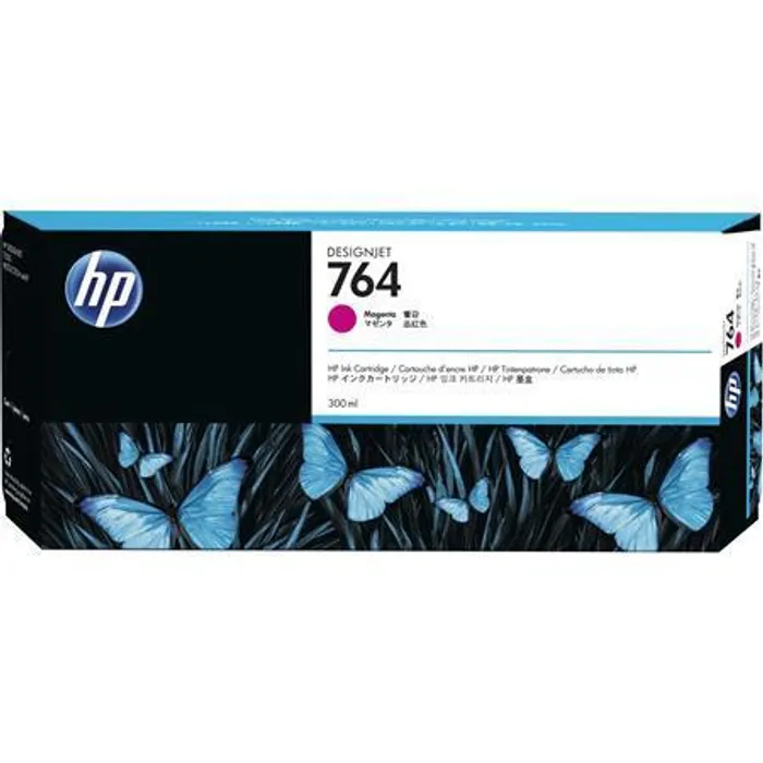 Główne zdjęcie produktu Inkoustová cartridge HP 764, do tiskárny Designjet T3500, purpurová, 300 ml, HP