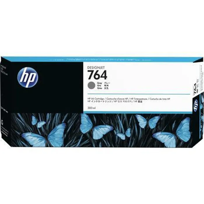 Główne zdjęcie produktu Inkoustová cartridge HP 764, do tiskárny Designjet T3500, šedá, 300 ml, HP