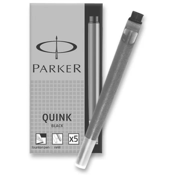 Główne zdjęcie produktu Inkoustové bombičky Parker černé