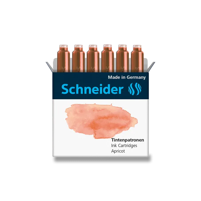 Główne zdjęcie produktu Inkoustové bombičky Schneider, 6 ks koňakové