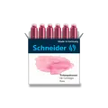 Naboje atramentowe Schneider, 6 szt. różowe