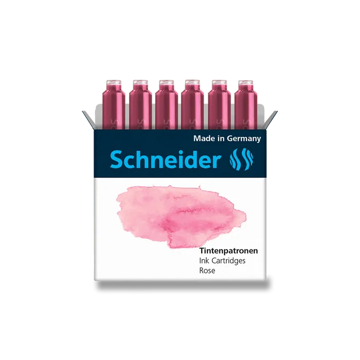 Główne zdjęcie produktu Inkoustové bombičky Schneider, 6 ks růžové