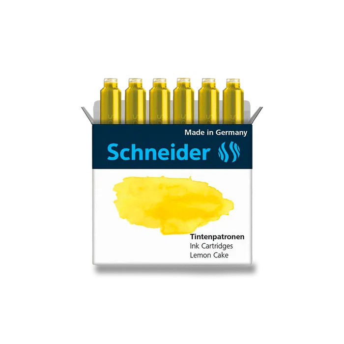 Główne zdjęcie produktu Inkoustové bombičky Schneider, 6 ks žluté