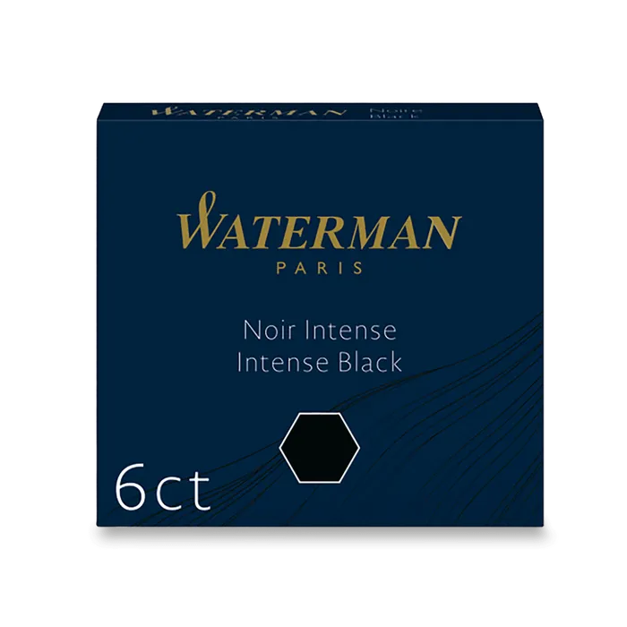 Główne zdjęcie produktu Inkoustové bombičky Waterman krátké černé