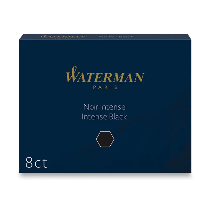 Główne zdjęcie produktu Inkoustové bombičky Waterman standardní černé
