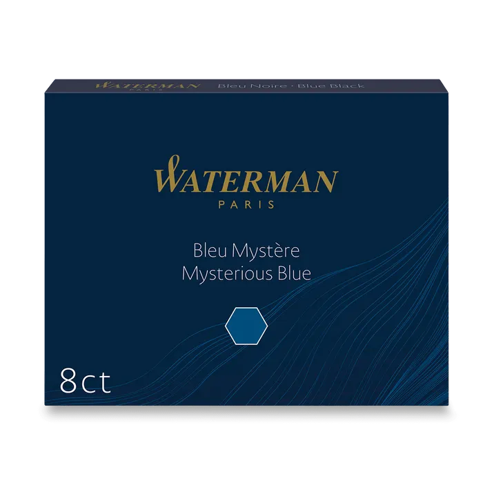 Główne zdjęcie produktu Inkoustové bombičky Waterman standardní modročerné