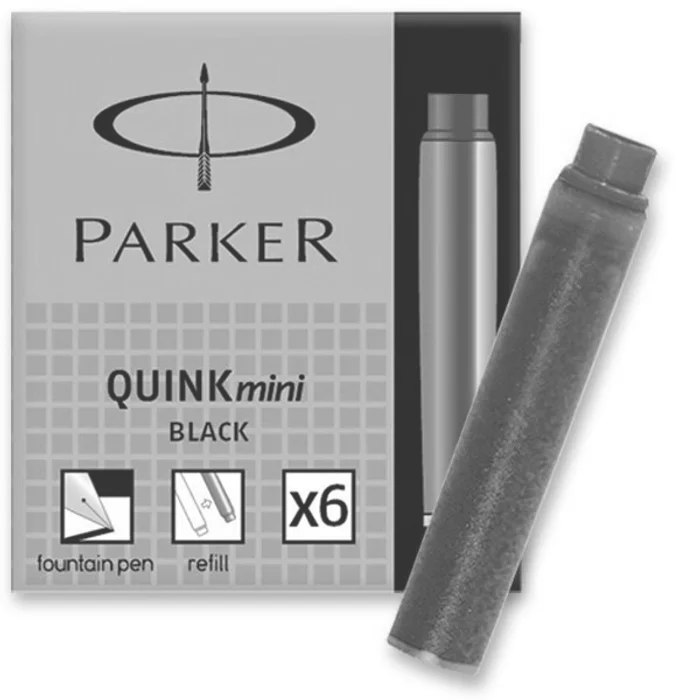 Główne zdjęcie produktu Inkoustové mini bombičky Parker omyvatelné modré, omyvatelné