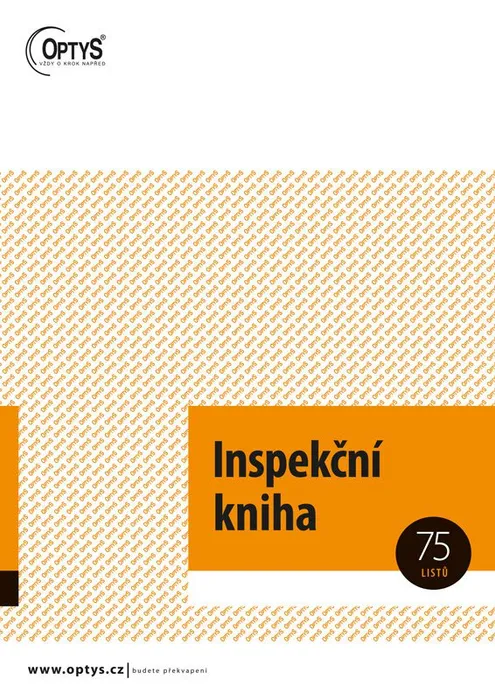 Główne zdjęcie produktu Inspekční kniha A4 1257