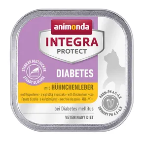 INTEGRA PROTECT Diabetes Adult z wątróbką drobiową dla kotów 100 g