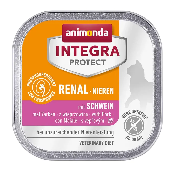 Główne zdjęcie produktu INTEGRA PROTECT NIERE/RENAL dieta vepřové maso pro kočky100g