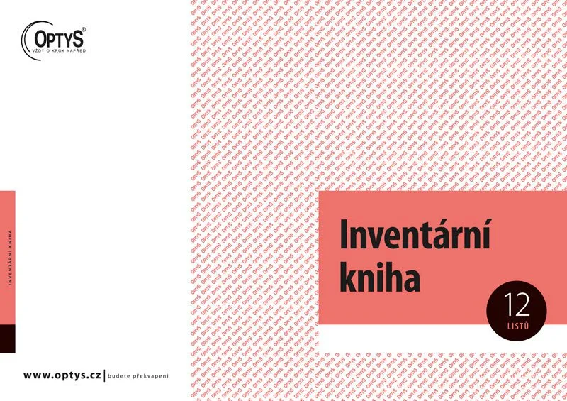 Główne zdjęcie produktu Inventární kniha A4 1012