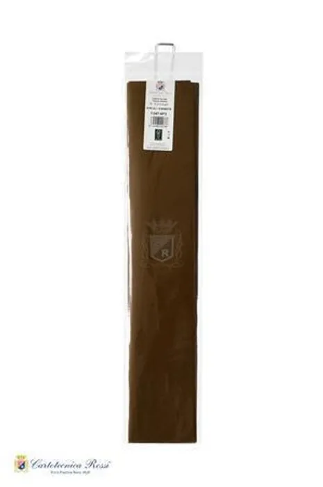 Główne zdjęcie produktu Hedvábný papír, tmavě hnědá, v archu 50 x 76 cm, 21 g, 6 archů/balení, CRF6047