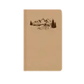 Notes prázdný - A5 - kraft - Hory