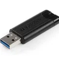 Następne zdjęcie produktu Pamięć USB 32GB "PinStripe", USB 3.0, VERBATIM, czarna
