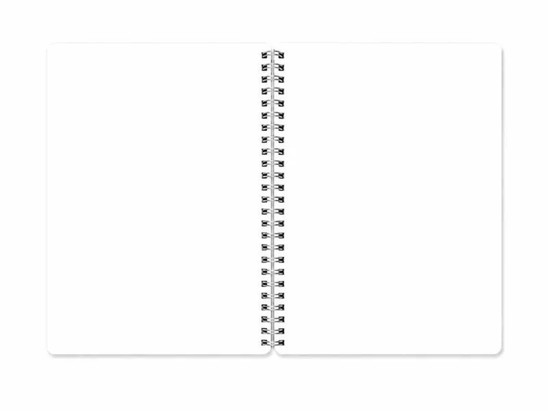 Główne zdjęcie produktu Spirálový sešit "i-Note", 18,5x24, čistý, 90 listů, tm.zelená, MITAMA 62278-90216
