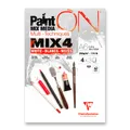 Clairefontaine Paint'ON Mix4 pad - A6, 12 arkuszy, 250 g