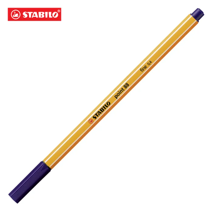 Główne zdjęcie produktu Liner  "Point 88", noční modrá, 0,4mm, STABILO