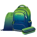 Zestaw szkolny OXY NEXT Ombre Green [3 szt.]