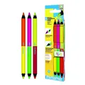 Neonowe kredki JUMBO, dwustronne, 3 szt., MITAMA 61919