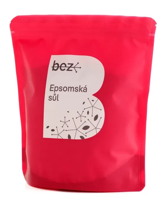 Główne zdjęcie produktu Bez Epsomská sůl 750 g – pro relaxační koupele a koupele nohou