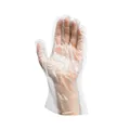 Rękawica foliowa (HDPE) jednorazowa transparentna `L` w pudełku dozującym [100 szt]