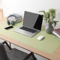 Następne zdjęcie produktu Podkładka na stół SAX Design 90 × 45 cm – jasnoniebieska / zielona, dwustronna skóra PU
