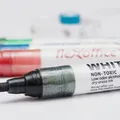 Następne zdjęcie produktu Marker do tablic suchościeralnych WB02, czarny, 2,5mm, końcówka stożkowa, FLEXOFFICE