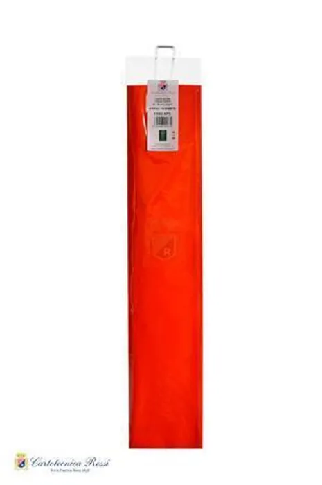 Główne zdjęcie produktu Hedvábný papír, oranžová, v archu 50 x 76 cm, 21 g, 6 archů/balení, CRF6082