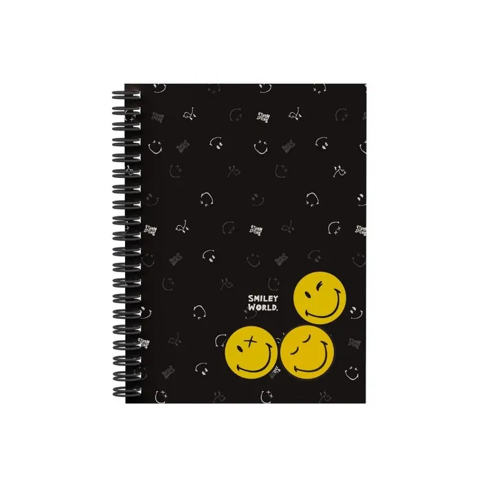 Główne zdjęcie produktu Twin wire blok A4 PP Smiley World