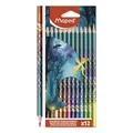 Kredki Maped Dragon – 12 kolorów
