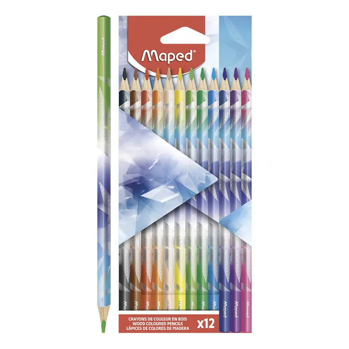 Główne zdjęcie produktu Pastelky Maped Arctic - 12 barev