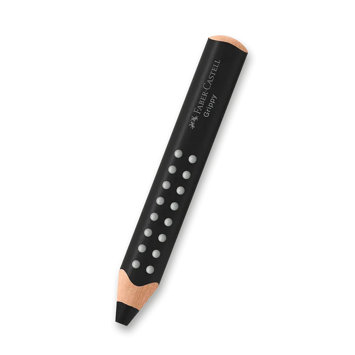 Główne zdjęcie produktu Pastelka Faber-Castell Grippy - černá