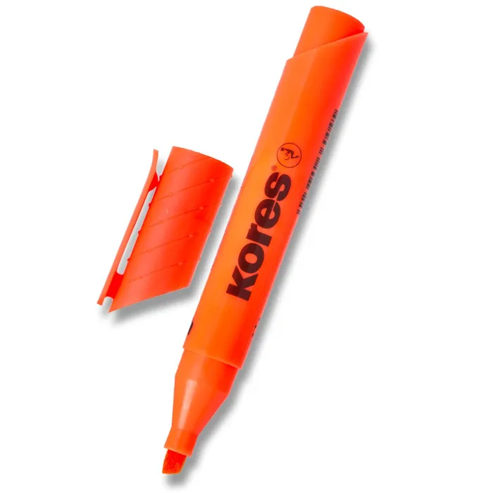Główne zdjęcie produktu Zvýrazňovač Kores High Liner Plus oranžový 0,5–5 mm