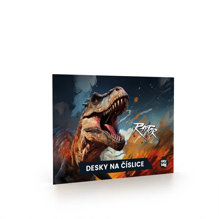 Główne zdjęcie produktu Desky na číslice Dino