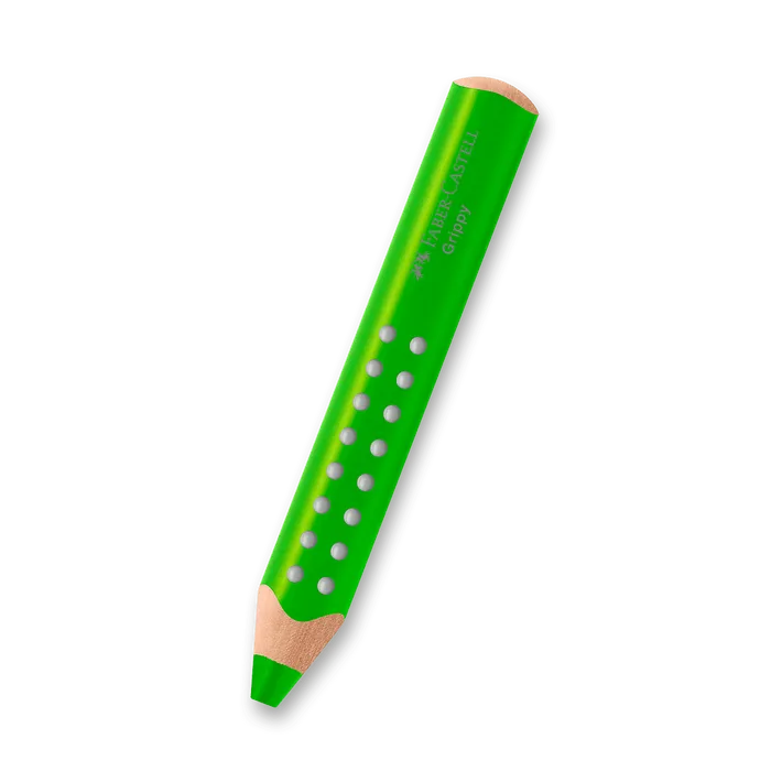 Główne zdjęcie produktu Pastelka Faber-Castell Grippy - světle zelená